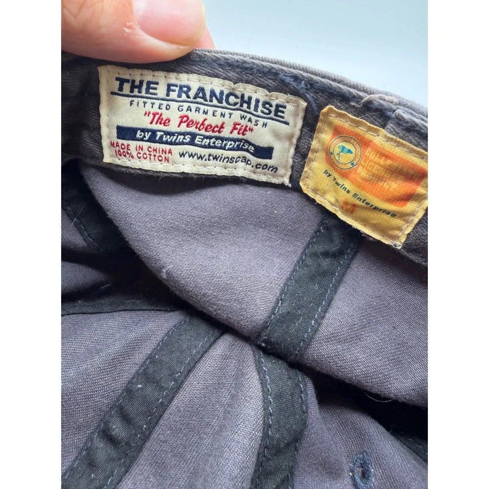 West Virginia Mountaineers Hat The Franchise Twins Enterprise Gray Fitted Medium